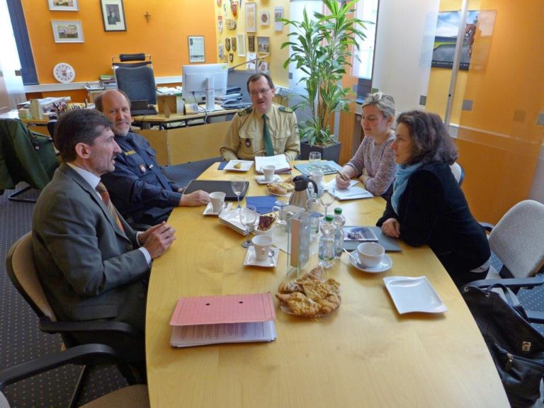 Besuch des Polizeipräsidiums Unterfranken