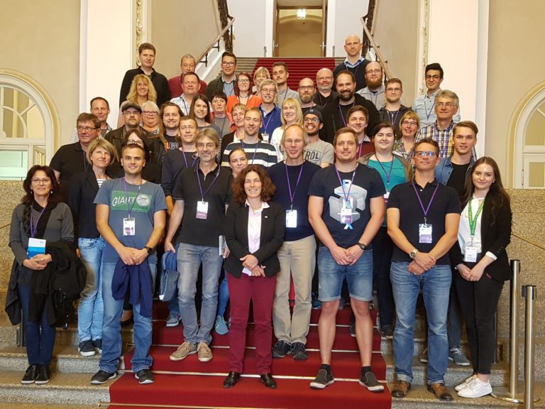 Besuchergruppe im Landtag