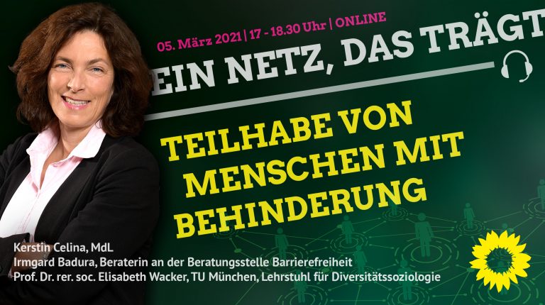 Webinar „Ein Netz, das trägt – Teilhabe von Menschen mit Behinderung“
