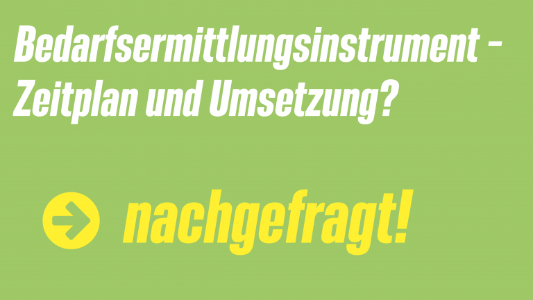 Implementierungsprozess des Bedarfsermittlunginstruments Bayern (BIBay) – Zeitplan und Umsetzung