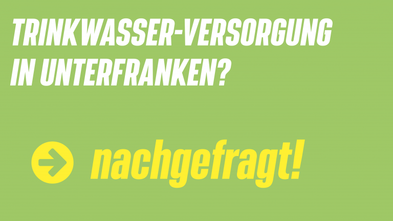 Trinkwasserversorgung in Unterfranken