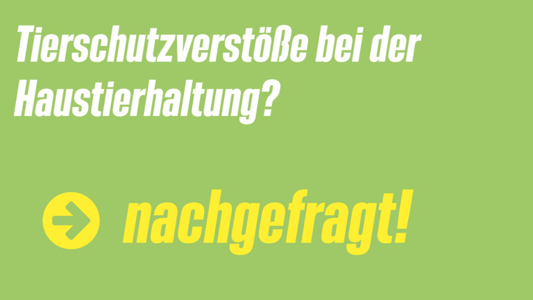 Animal Hoarding III – Tierschutzverstöße bei Haustierhaltung