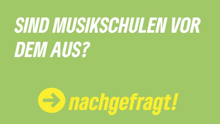 Musikschulen vor dem Aus? Staatliche Verantwortung für eine zuverlässige Finanzierung der musikalischen Bildung in Bayern
